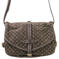 Louis Vuitton Brown Dark Brown Fusain Monogram Mini Shoulder Bag (Pre-Owned)