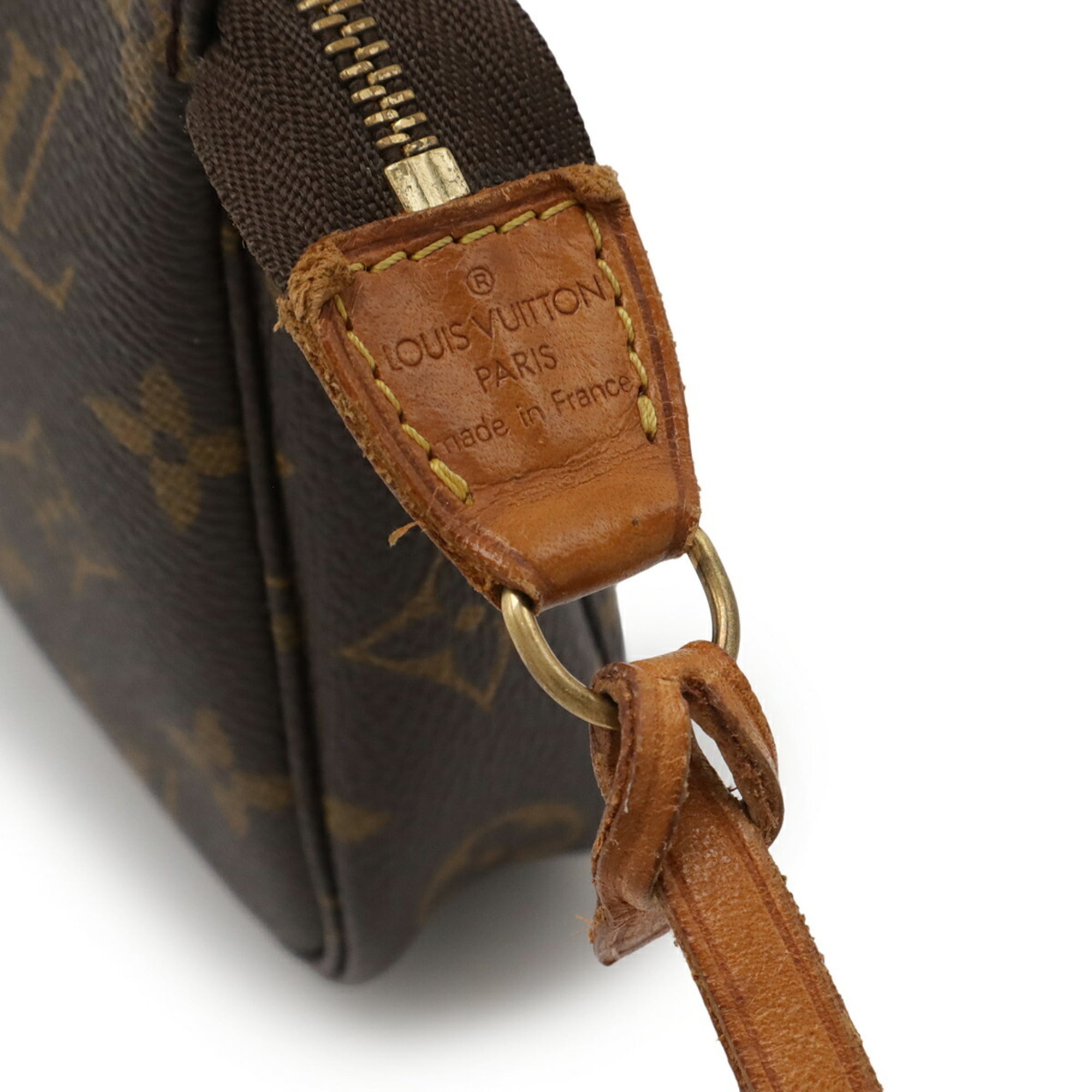 Louis Vuitton Monogram Brown Monogram Handbag Pochette (Pre-Owned)