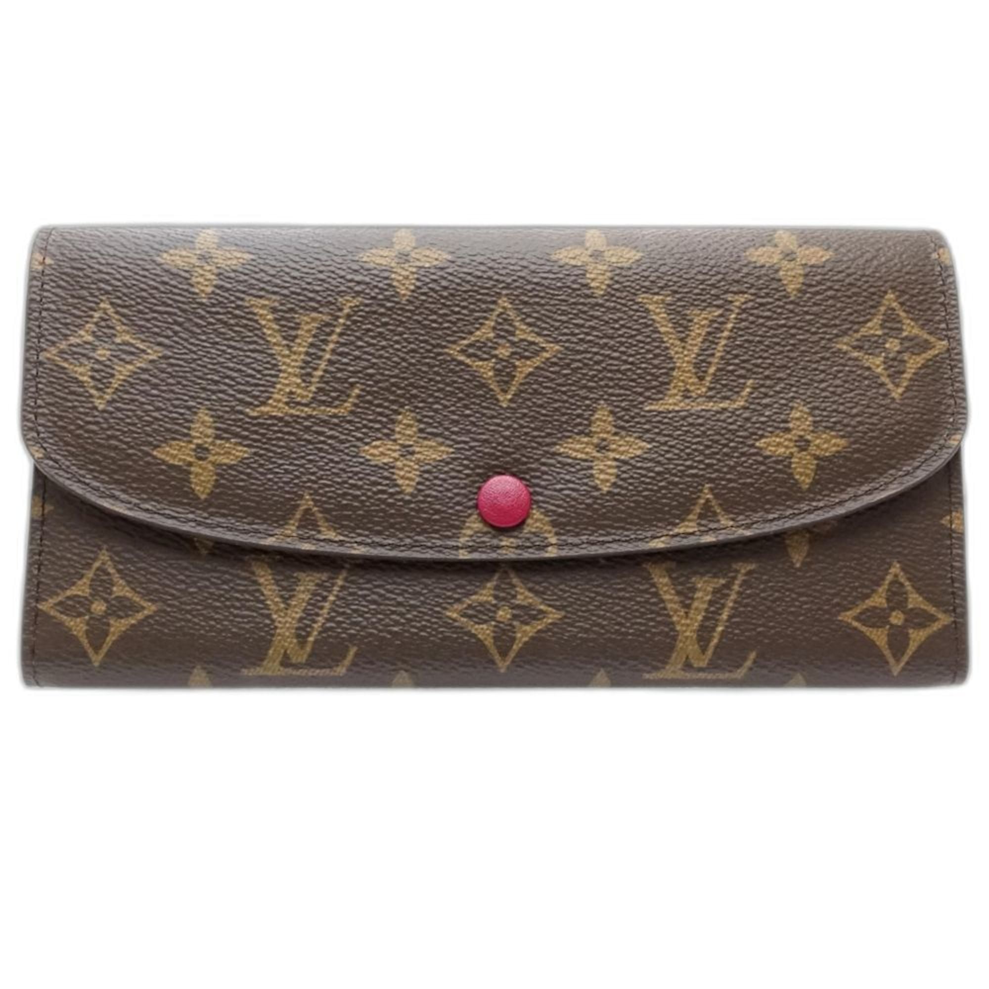 Louis Vuitton Monogram Brown Monogram Monogram Long Wallet (Bi-Fold) (Pre-Owned)