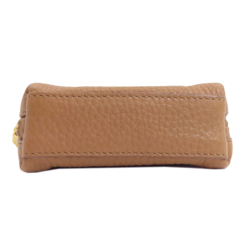 Prada Brown Leather Pouch (Pre-Owned)