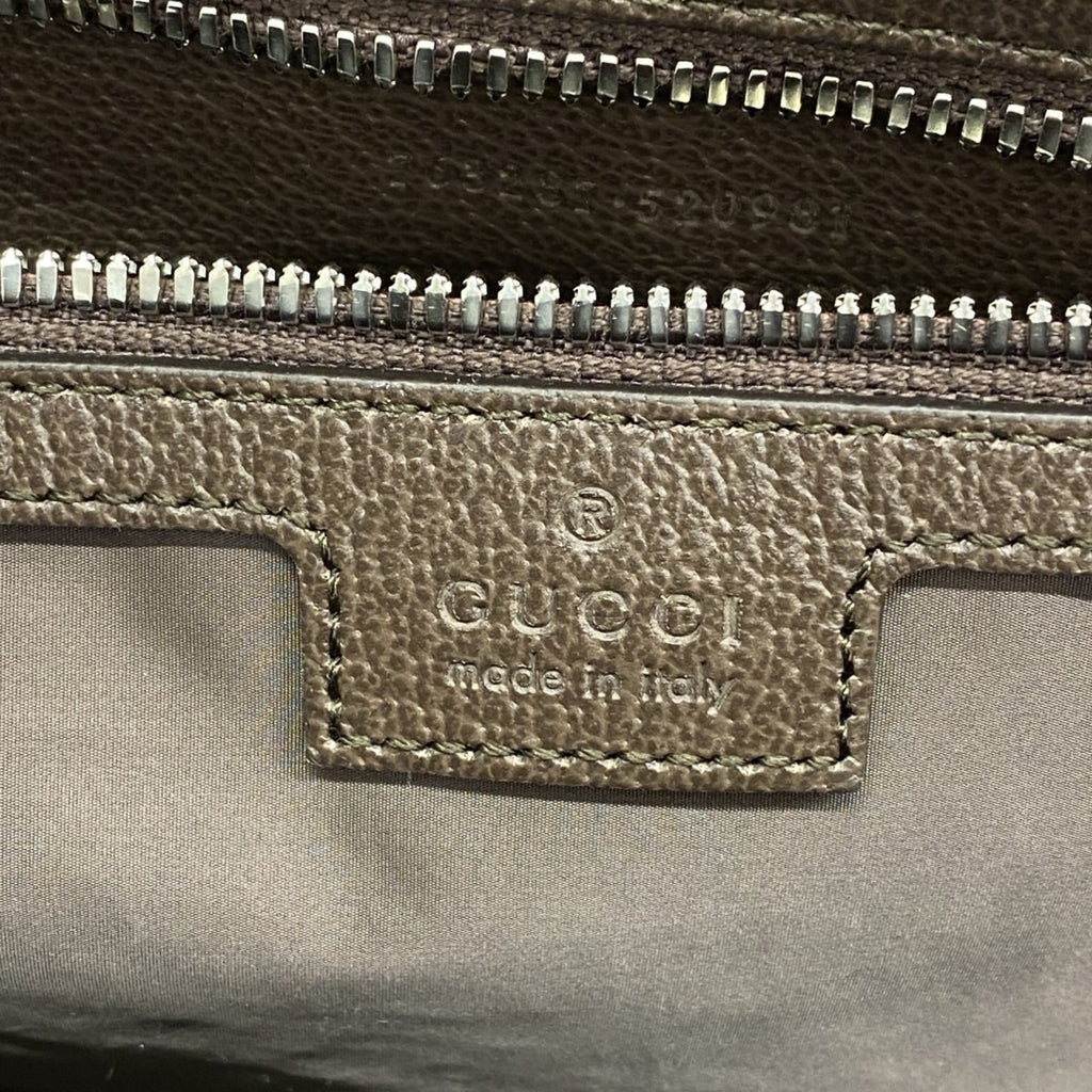 Gucci Brown Pvc Tote Bag (Pre-Owned)