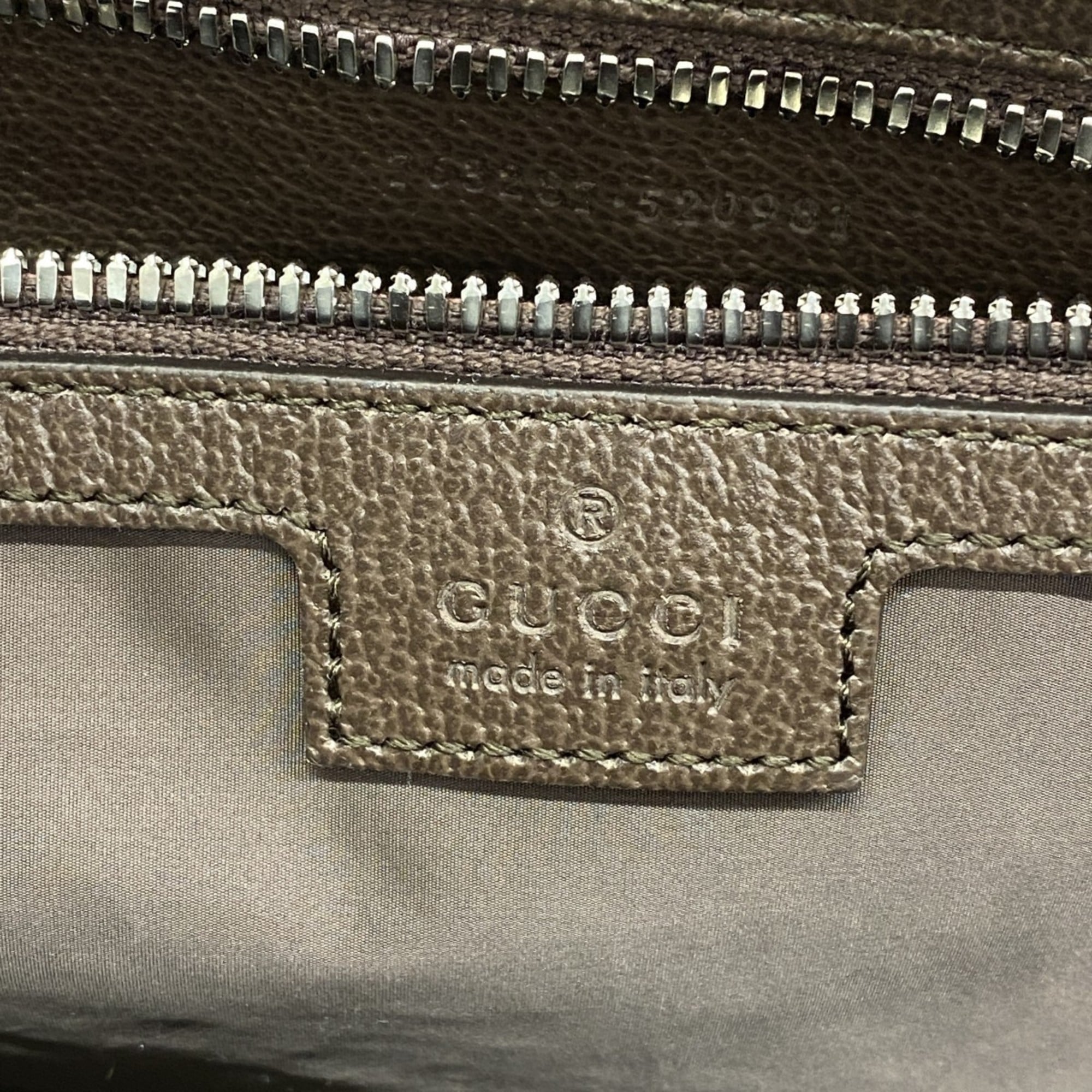 Gucci Brown Pvc Tote Bag (Pre-Owned)