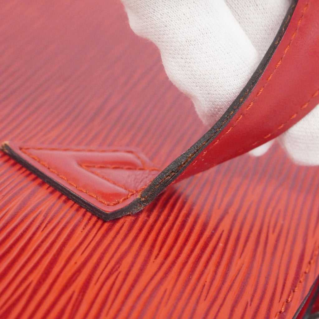 Louis Vuitton Castilian Red Handbag (Pre-Owned)
