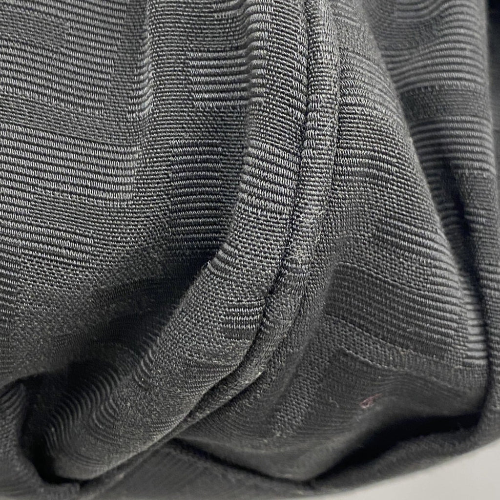 Fendi Black Nylon Canvas Tote Bag (Pre-Owned)