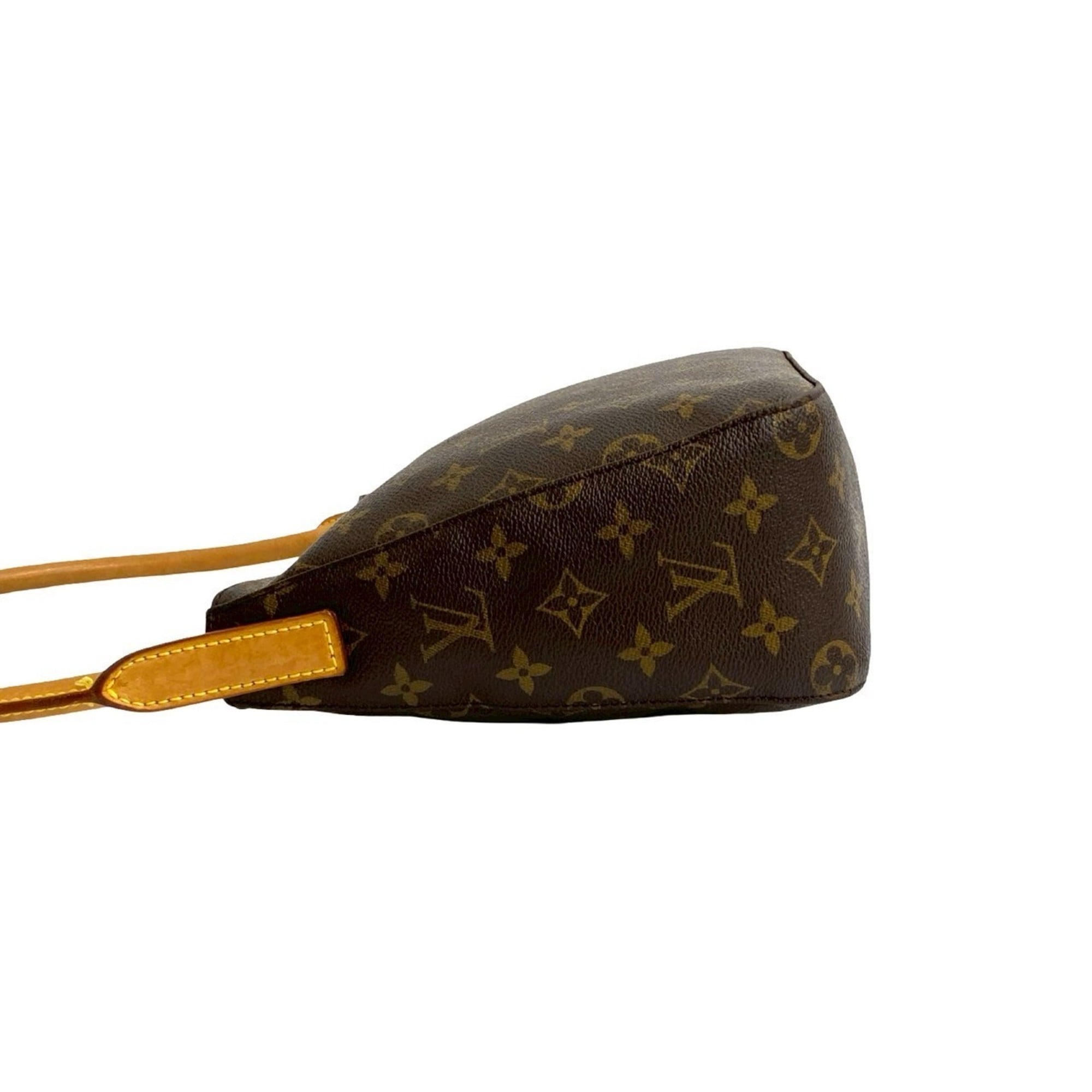 Louis Vuitton Brown Leather Pvc Shoulder Bag (Pre-Owned)