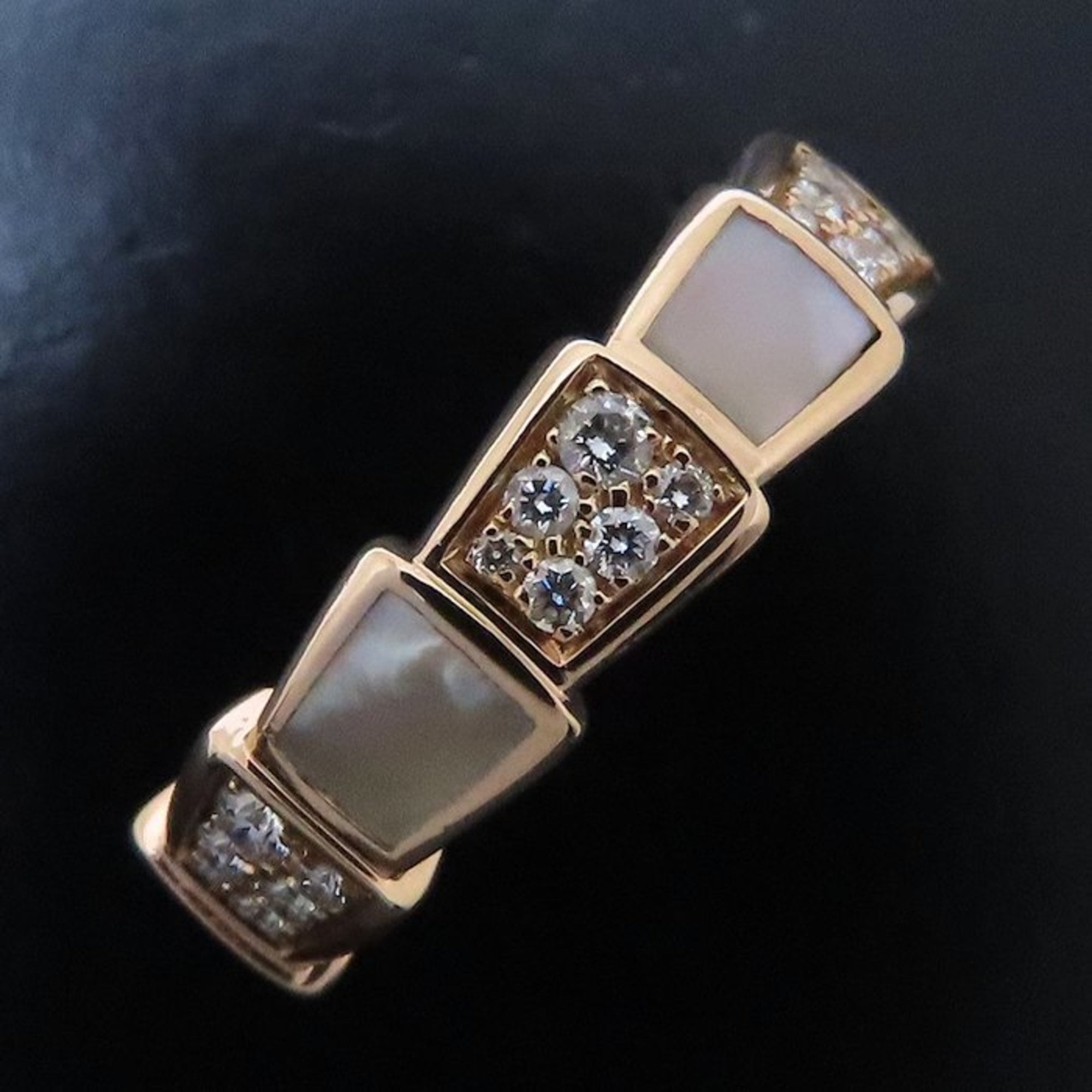 Bvlgari Serpenti Pink Band Ring (Pre-Owned)