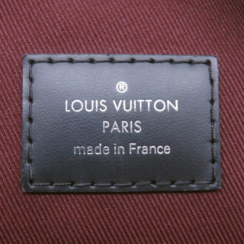 Louis Vuitton Monogram Macassar Black Brown Monogram Macassar Noir Backpack (Pre-Owned)