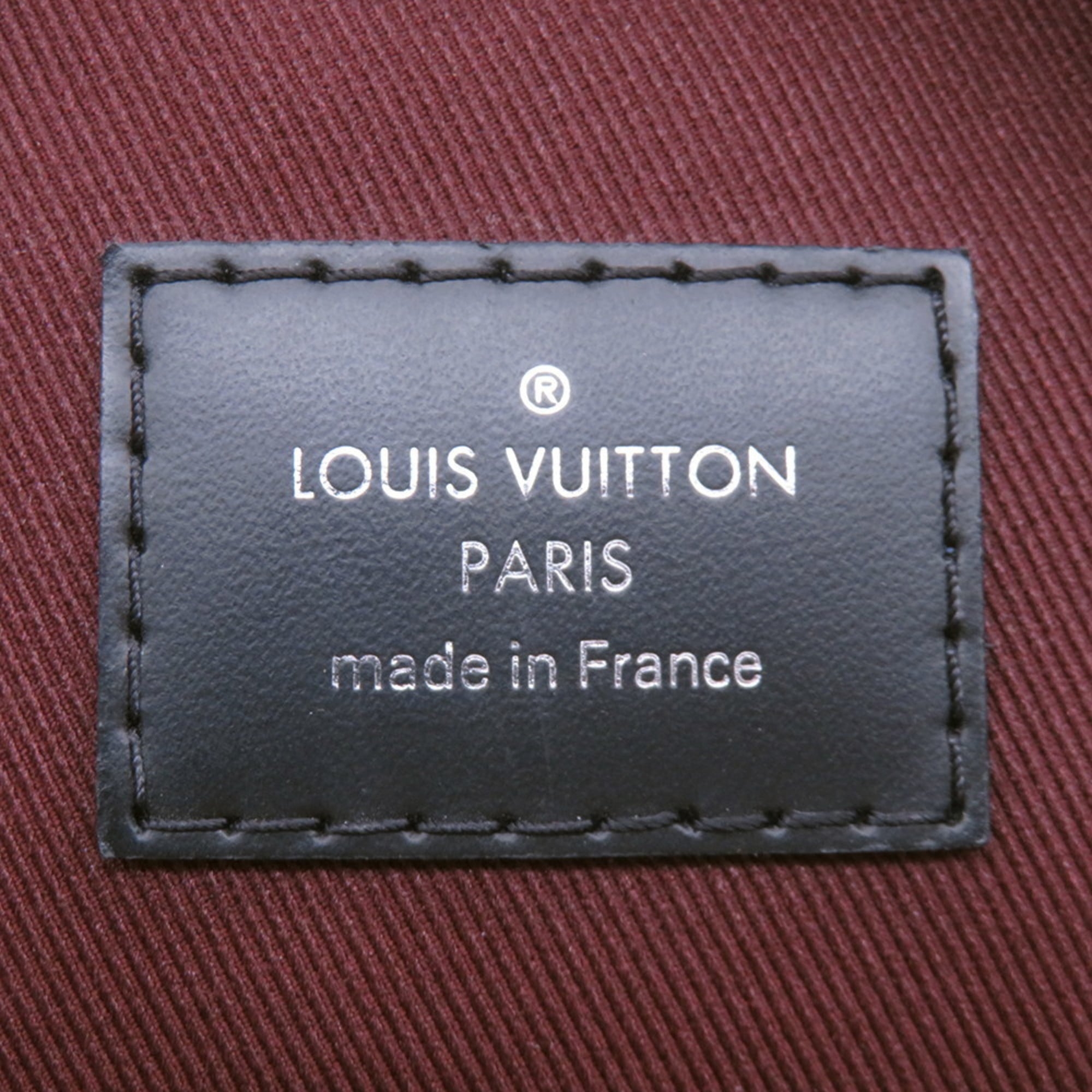 Louis Vuitton Monogram Macassar Black Brown Monogram Macassar Noir Backpack (Pre-Owned)