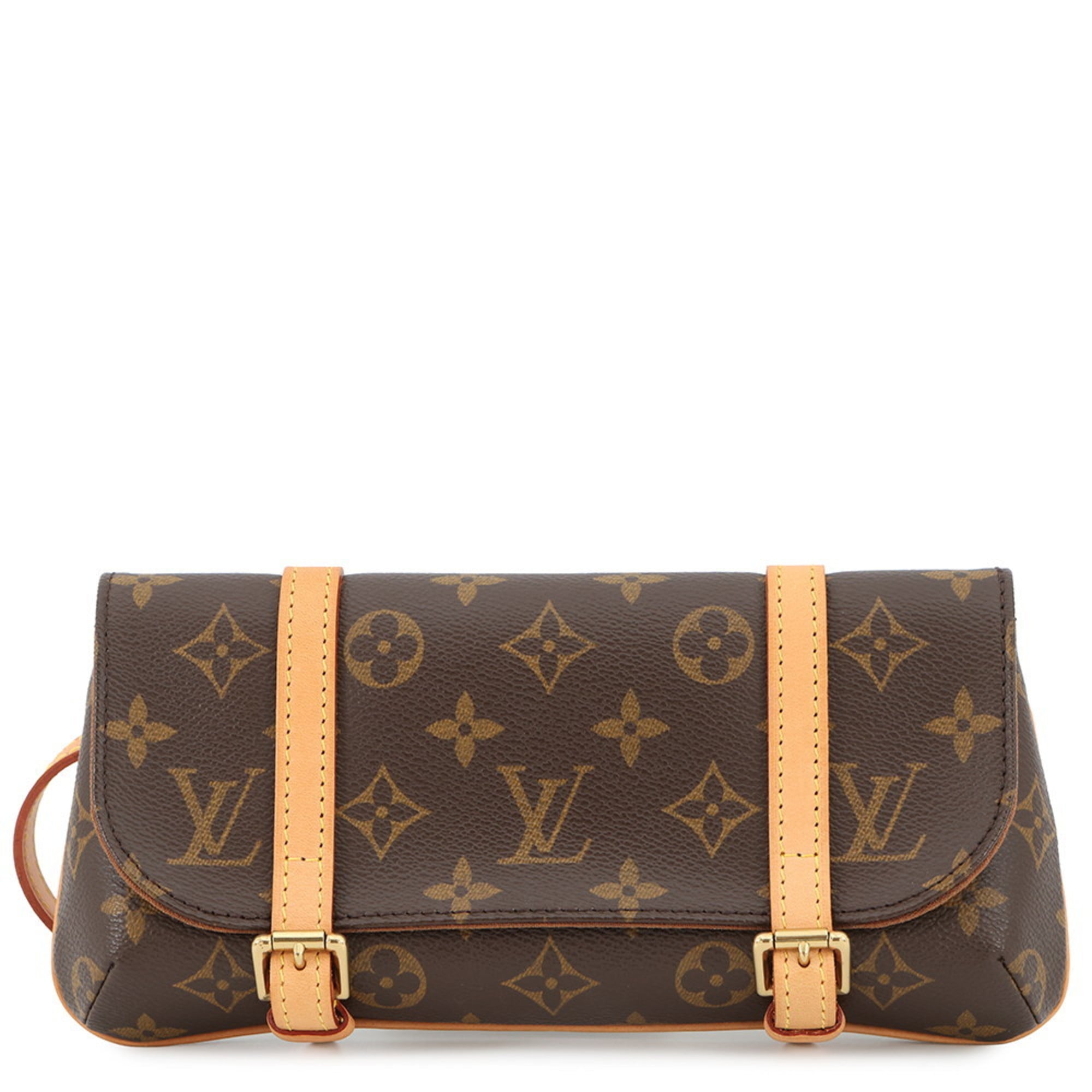 Louis Vuitton Monogram Brown Monogram Monogram Clutch Bag Pochette Pouch (Pre-Owned)
