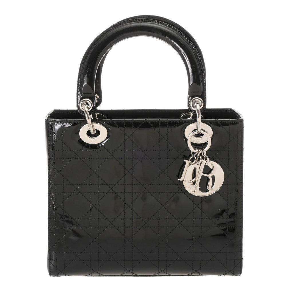Christian Dior Black Leather Handbag (Pre-Owned)
