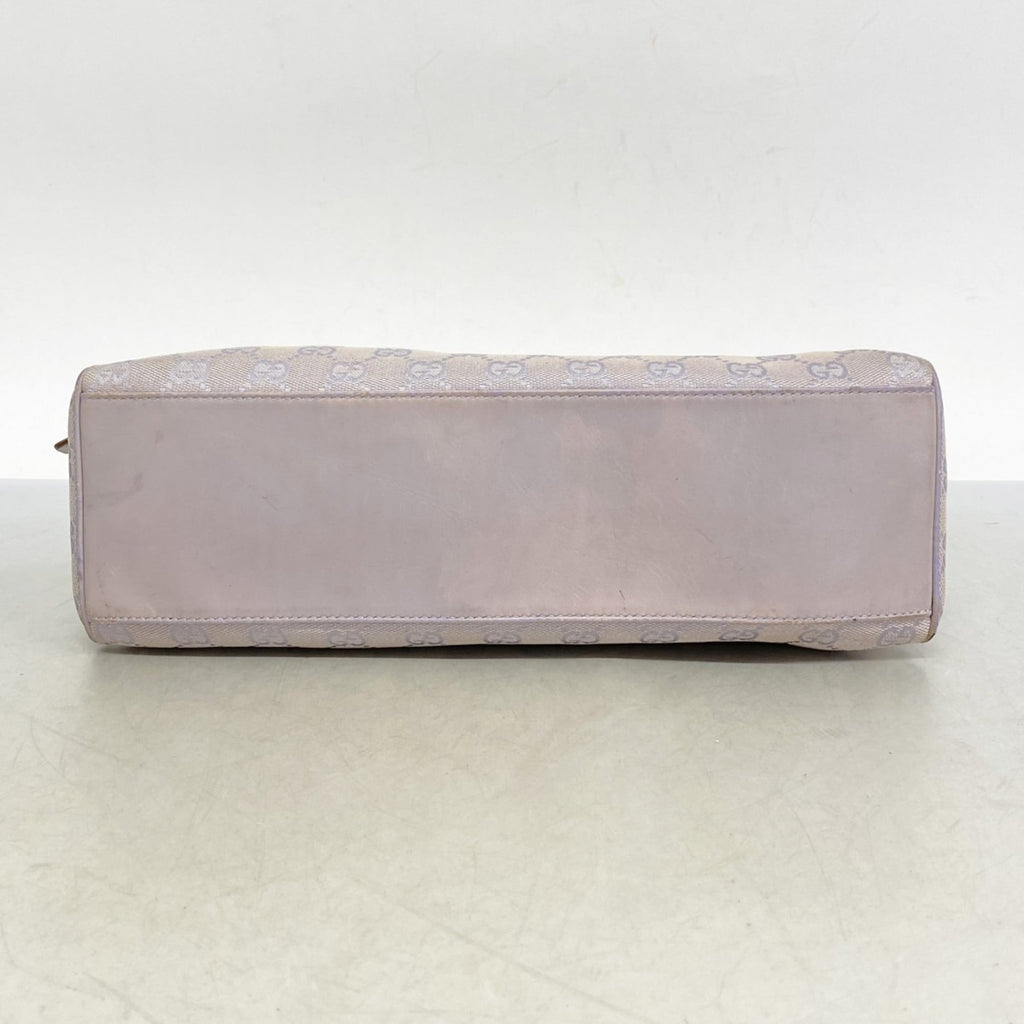 Gucci Purple Canvas Shoulder Bag (Pre-Owned)