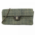 Chanel Blue Denim Shoulder Bag (Pre-Owned)
