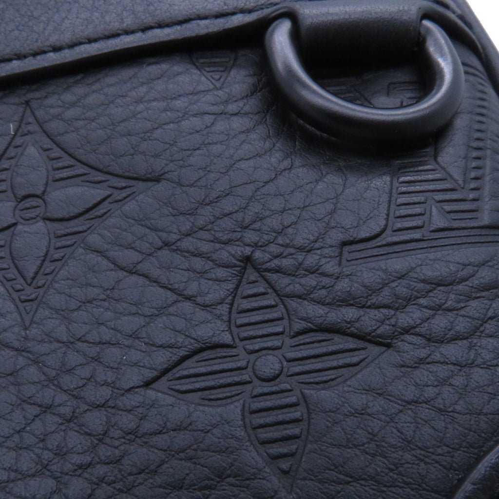Louis Vuitton Monogram Shadow Black Noir Monogram Shadow Shoulder Bag (Pre-Owned)