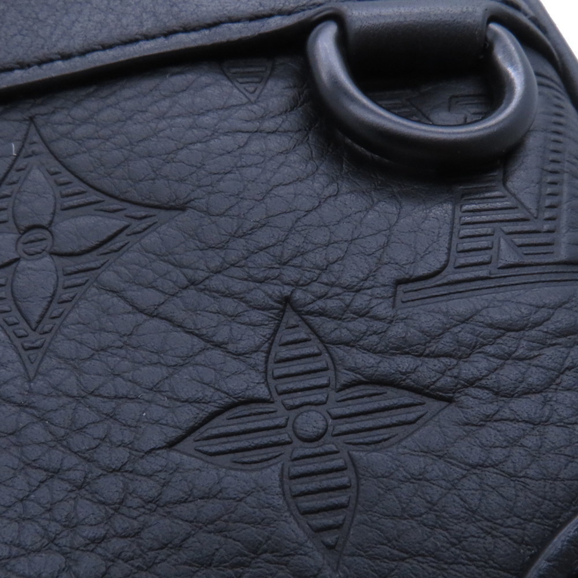 Louis Vuitton Monogram Shadow Black Noir Monogram Shadow Shoulder Bag (Pre-Owned)