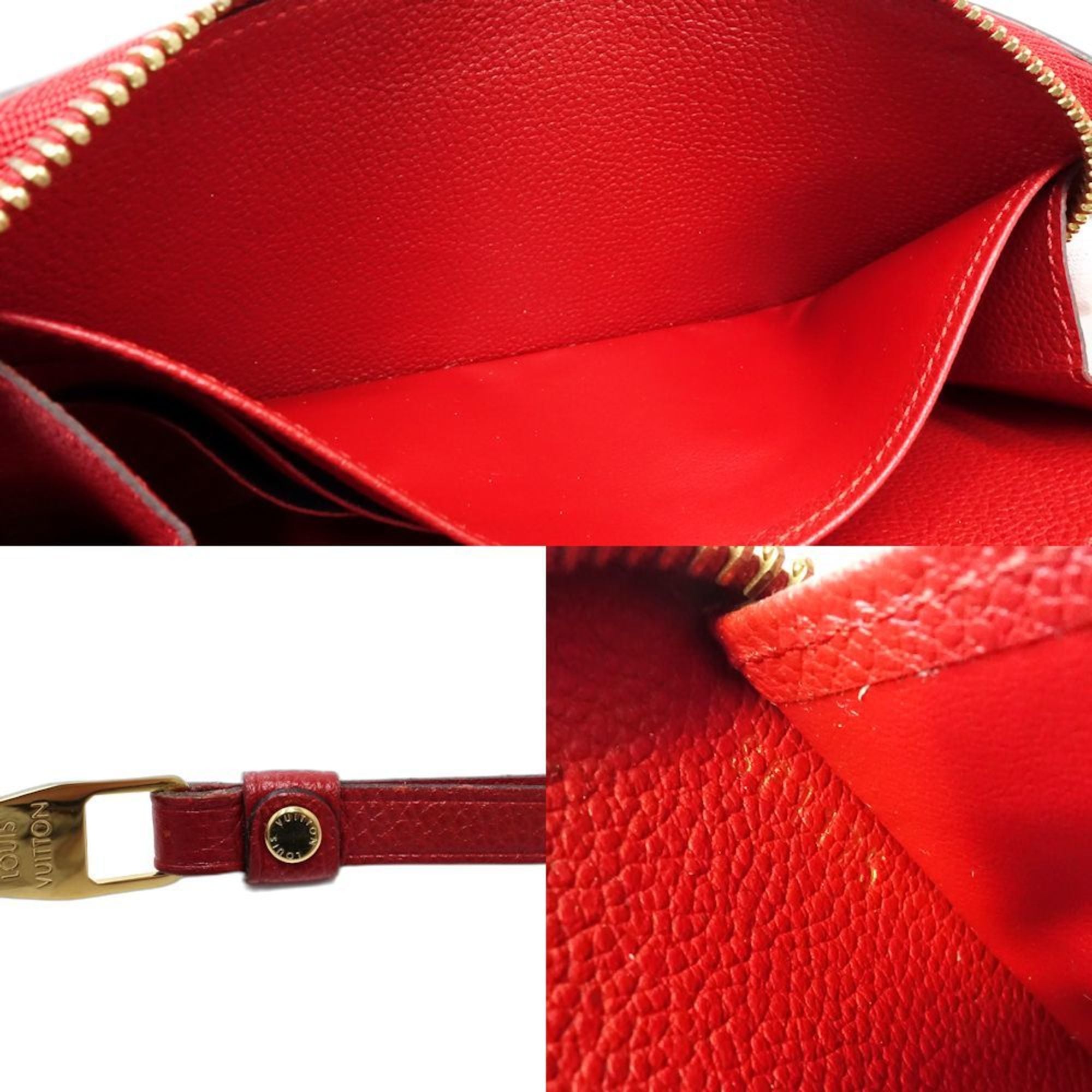 Louis Vuitton Monogram Empreinte Coquelicots Monogram Empreinte Long Wallet (Bi-Fold) (Pre-Owned)