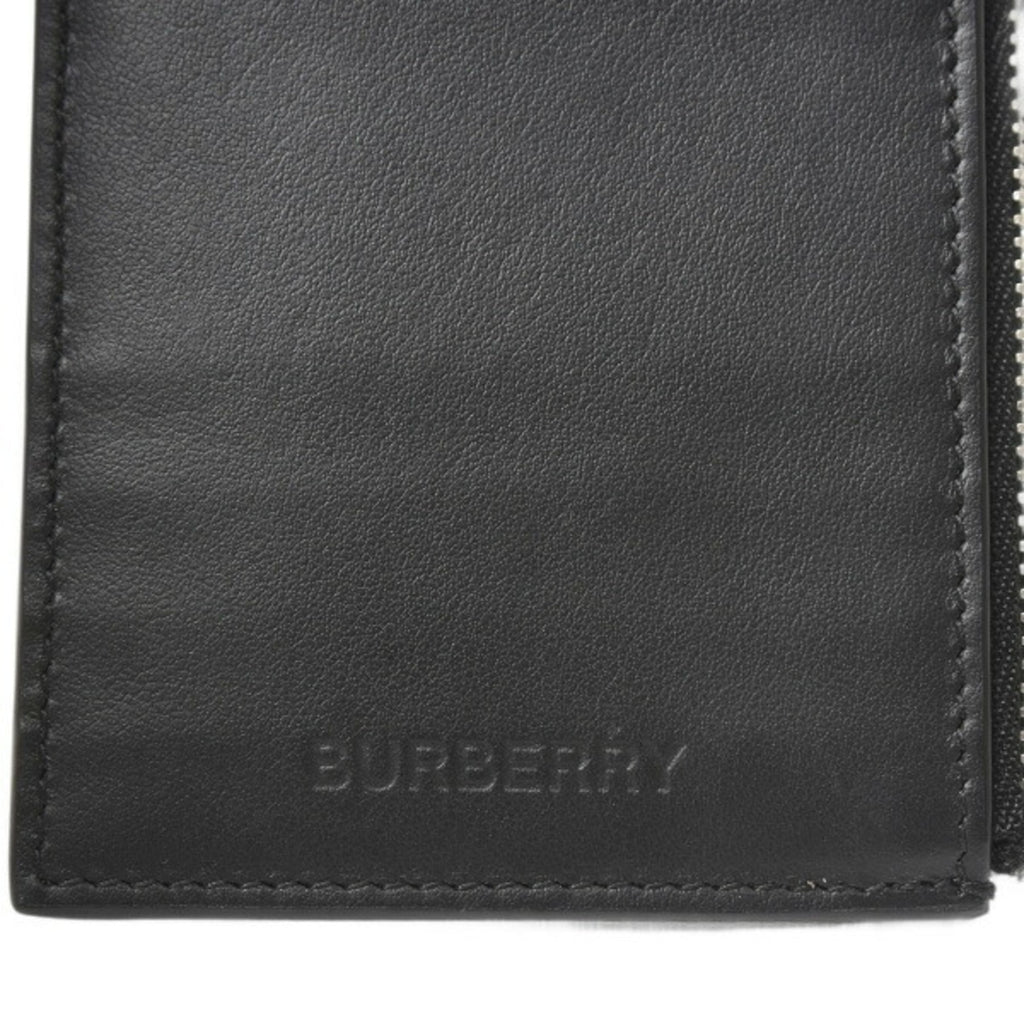 Burberry Black Leather Shoulder Bag (Pre-Owned)