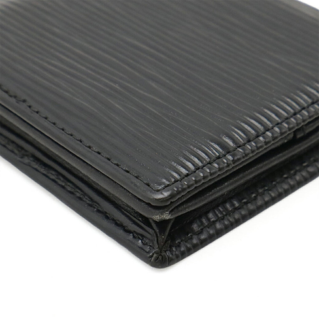 Louis Vuitton Epi Black Noir Epi Leather Coin Purse/Coin Case (Pre-Owned)