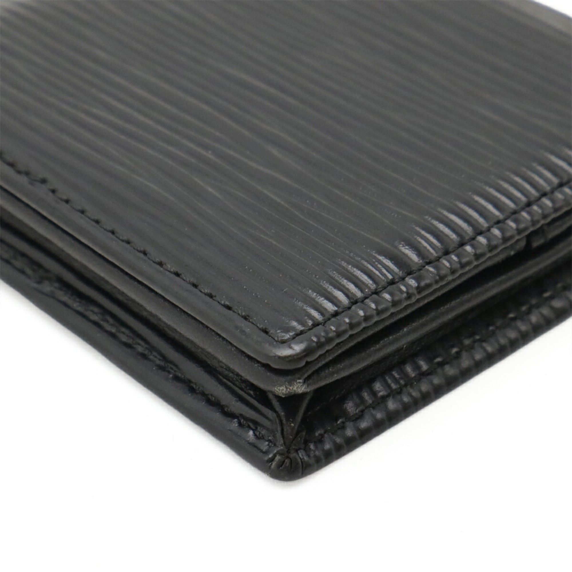 Louis Vuitton Epi Black Noir Epi Leather Coin Purse/Coin Case (Pre-Owned)