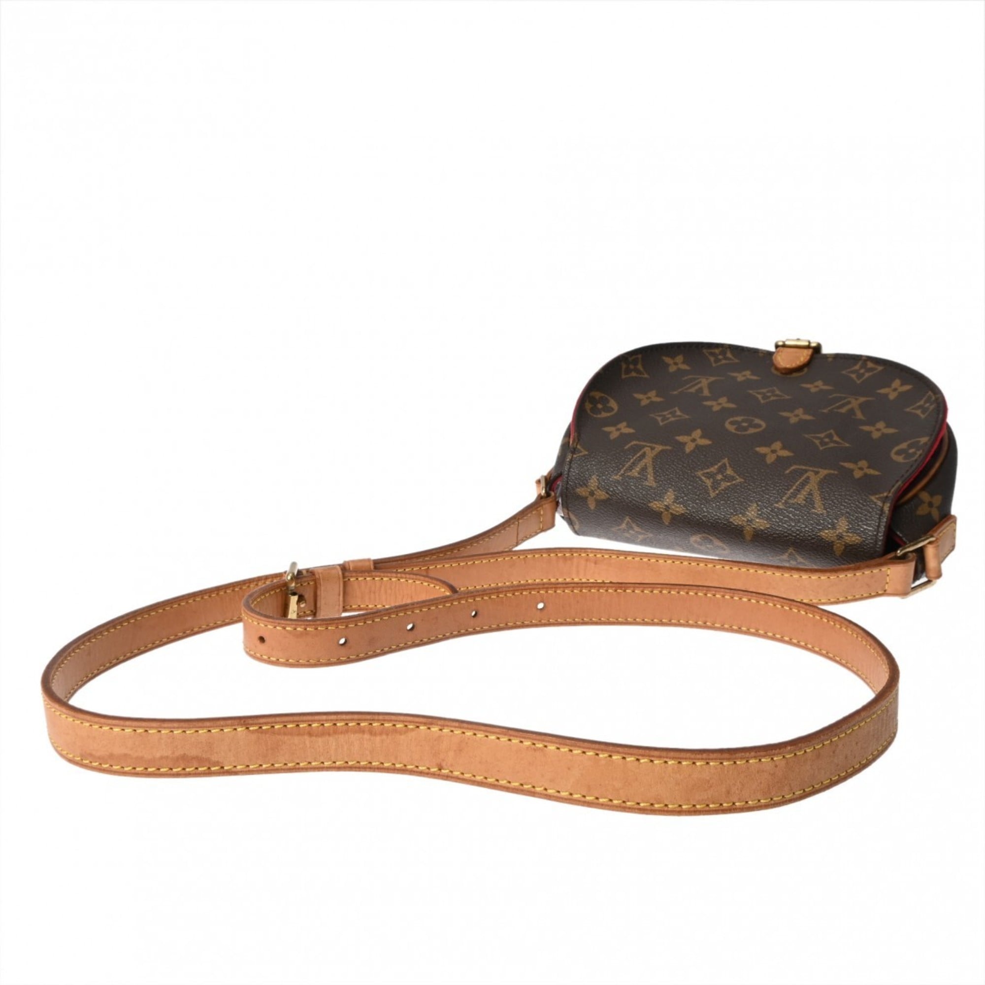 Louis Vuitton Brown Monogram Canvas Shoulder Bag (Pre-Owned)