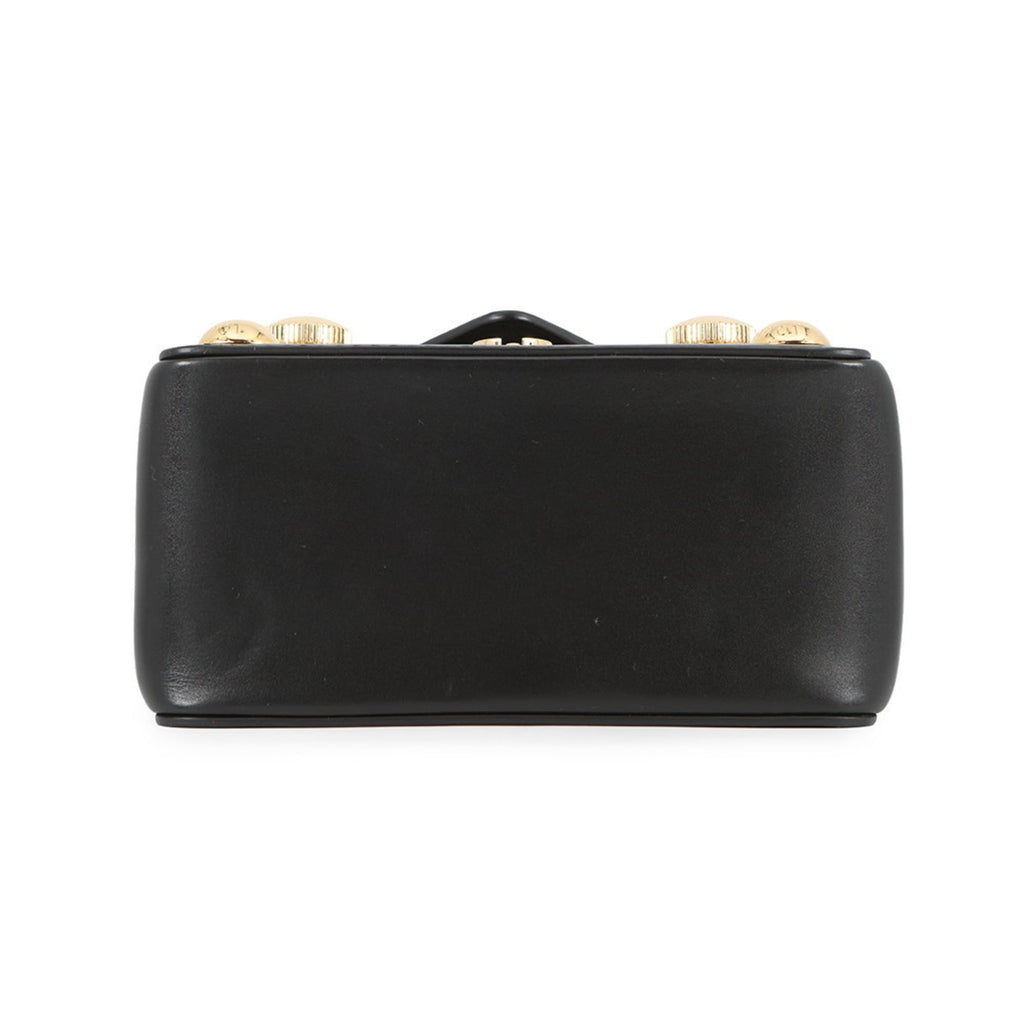 Louis Vuitton Black Noir Leather Handbag Shoulder Bag (Pre-Owned)