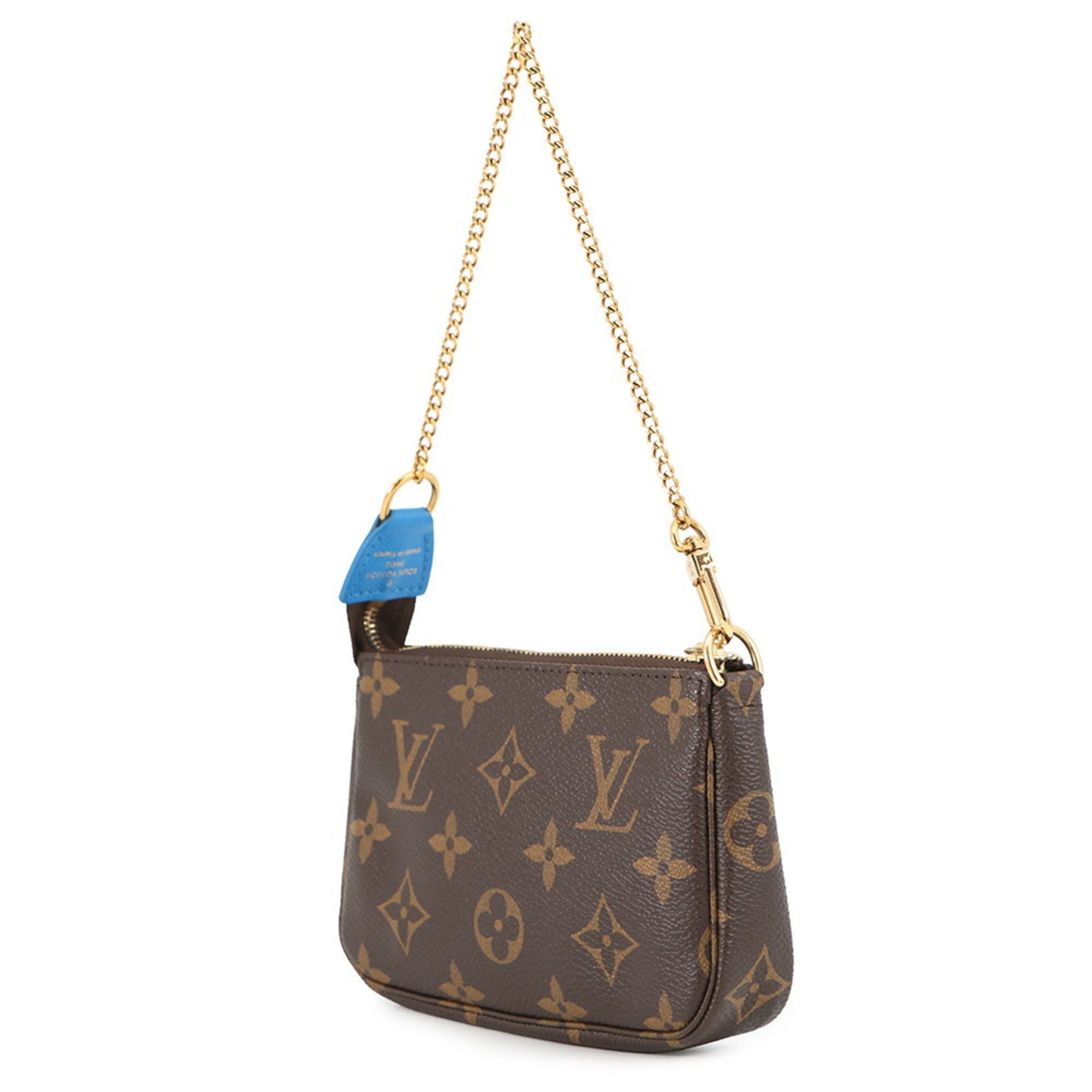 Louis Vuitton Monogram Blue Monogram Pochette Pouch (Pre-Owned)