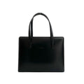 Loewe Black Leather Boston Bag Handbag Tote Bag (Pre-Owned)