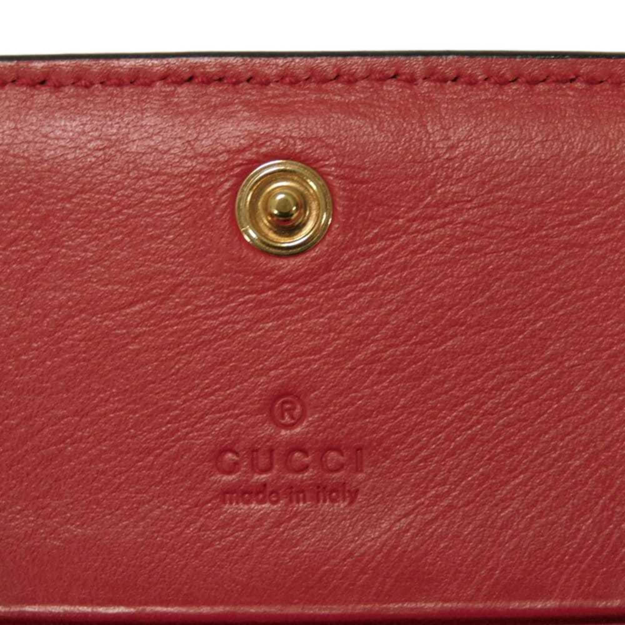 Gucci Beige Gg Supreme Canvas Elastane Wallet (Bi-Fold) (Pre-Owned)