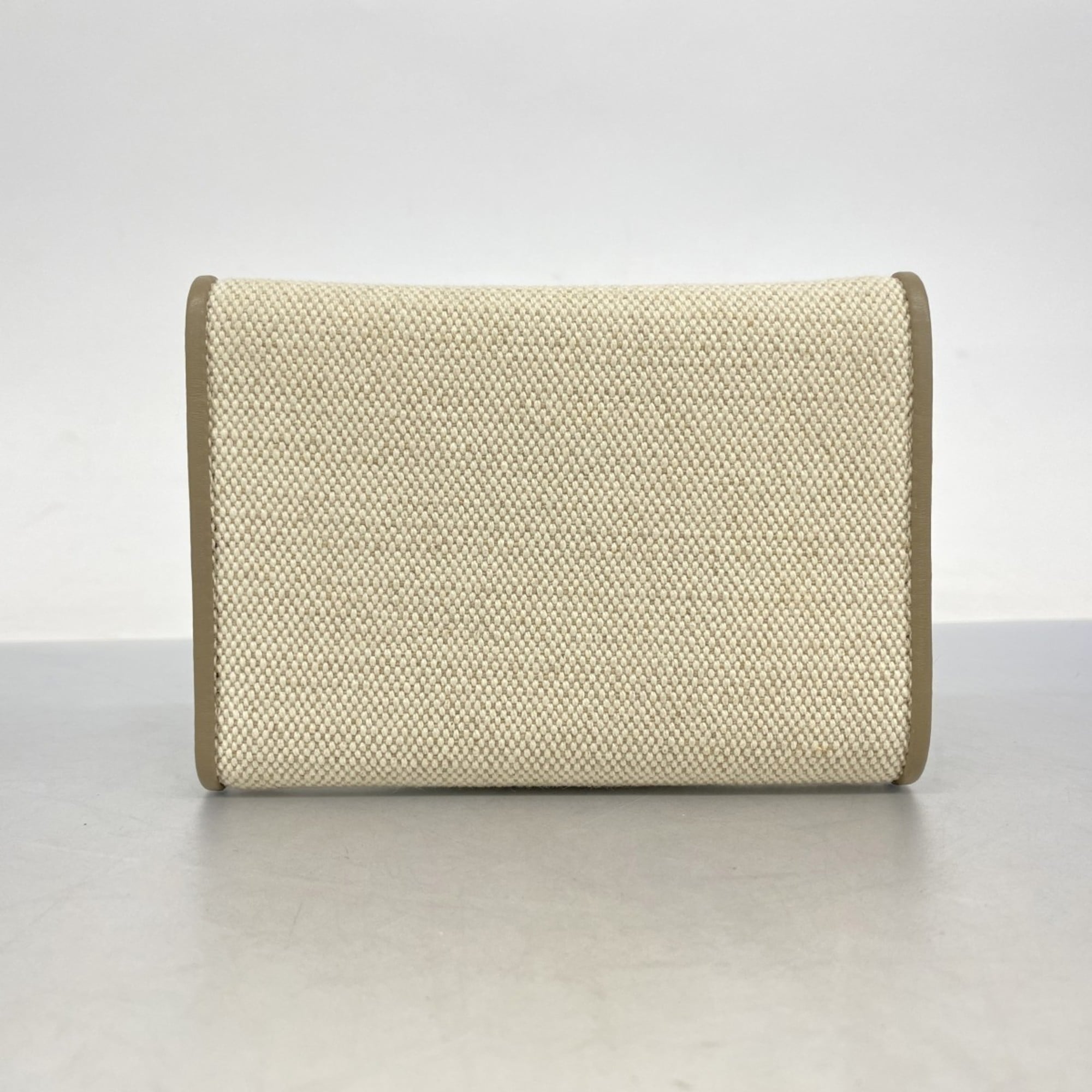 Louis Vuitton Taupe Wallet (Tri-Fold) (Pre-Owned)
