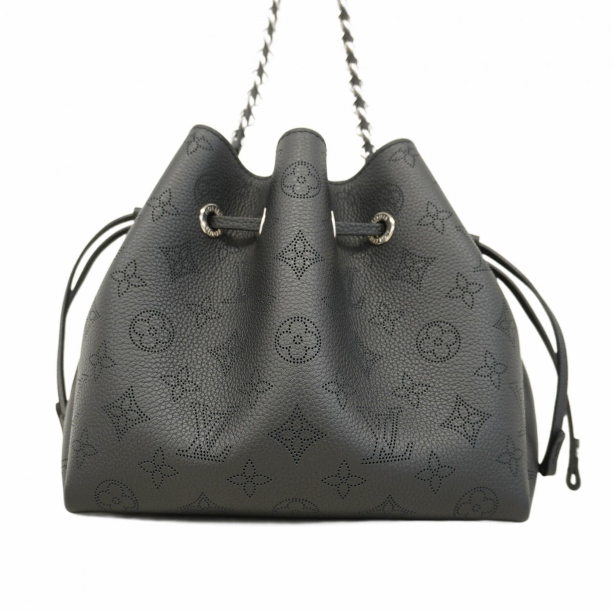 Louis Vuitton Noir Handbag (Pre-Owned)