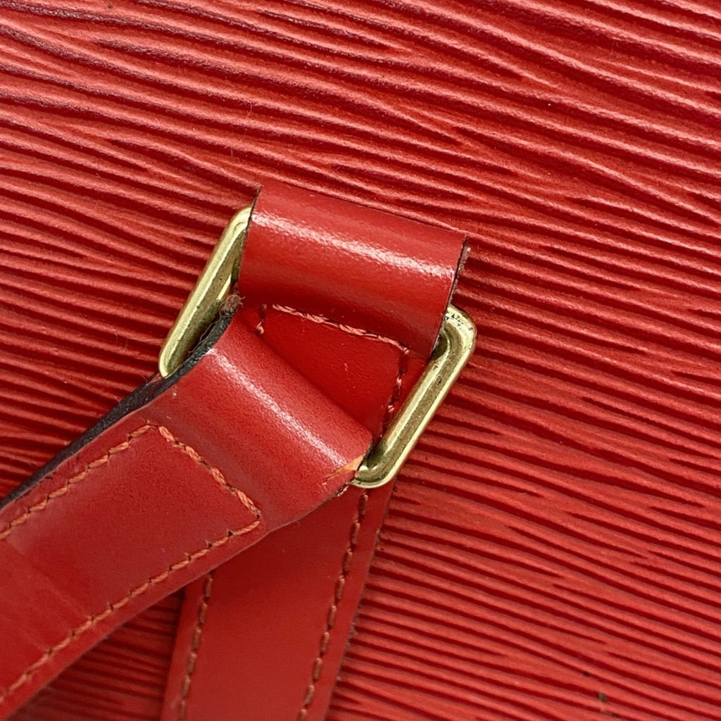 Louis Vuitton Castilian Red Handbag (Pre-Owned)