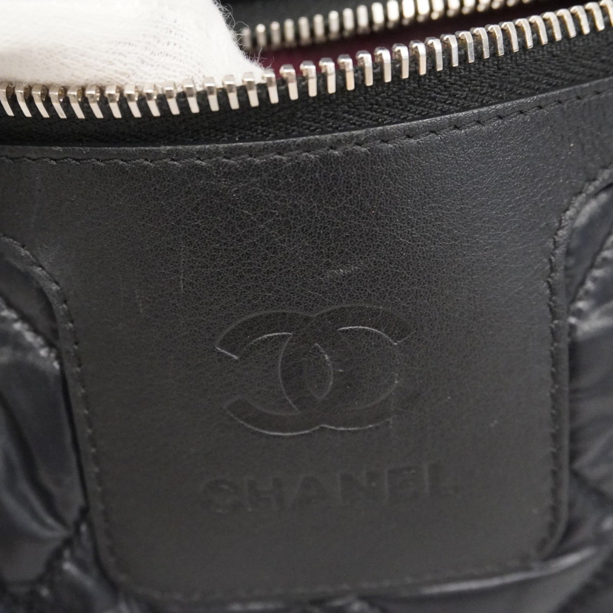 Chanel Black Nylon Backpack (Pre-Owned)