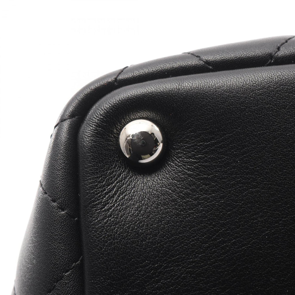 Chanel Black Leather Tote Bag (Pre-Owned)