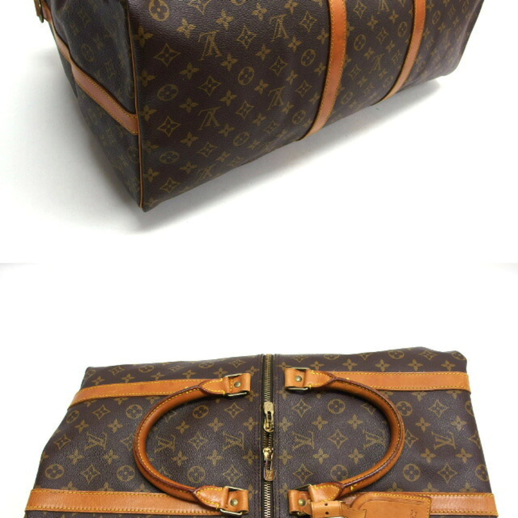 Louis Vuitton Brown Monogram Canvas Boston Bag Shoulder Bag (Pre-Owned)