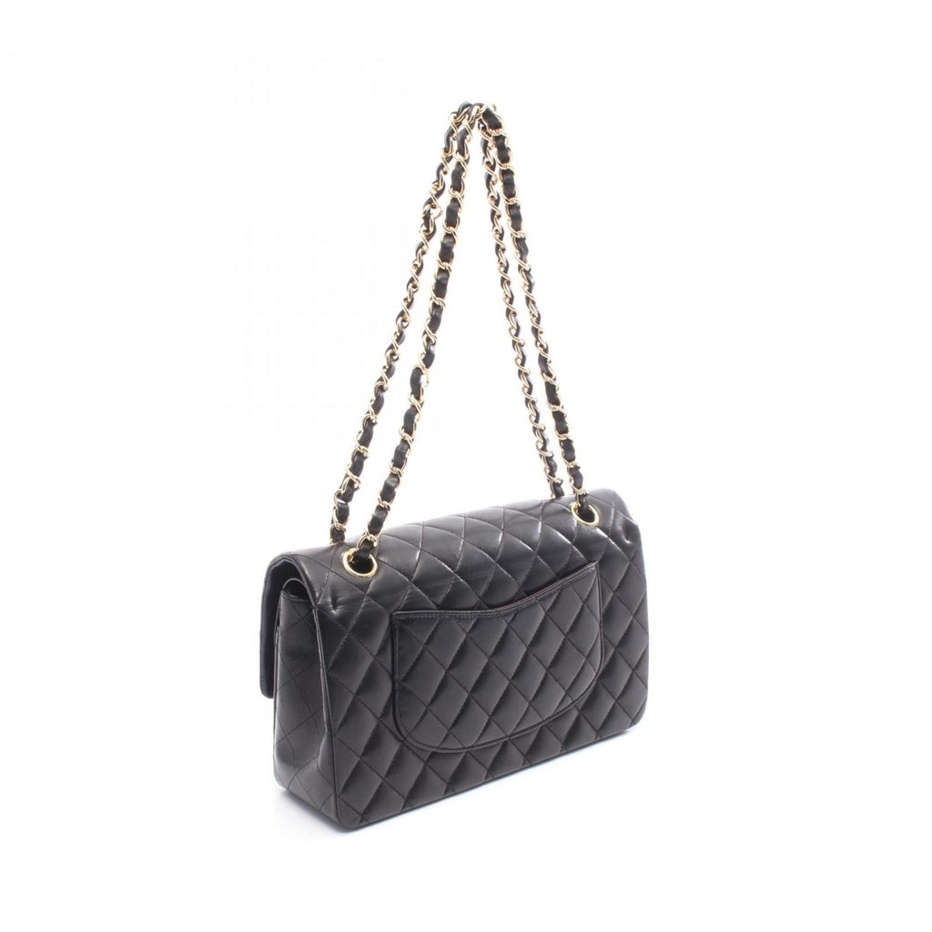Chanel Black Leather Shoulder Bag (Pre-Owned)