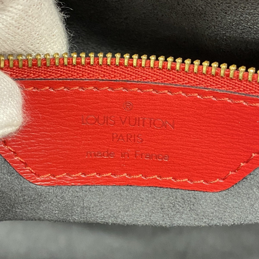 Louis Vuitton Castilian Red Shoulder Bag (Pre-Owned)