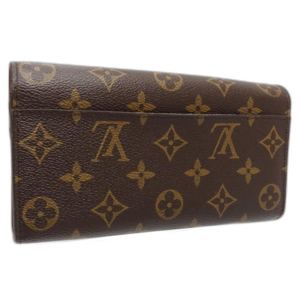 Louis Vuitton Monogram Brown Monogram Monogram Long Wallet (Bi-Fold) (Pre-Owned)