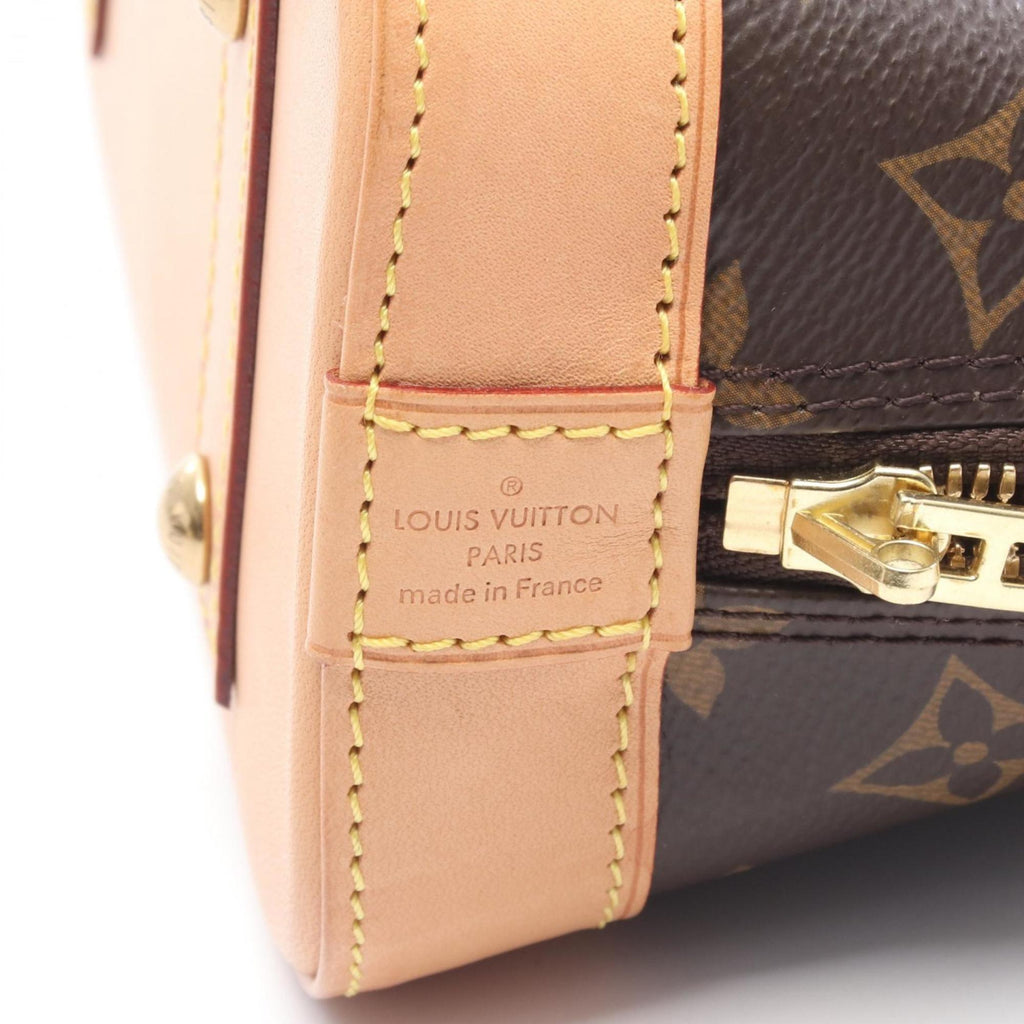 Louis Vuitton Brown Monogram Monogram Leather Handbag (Pre-Owned)