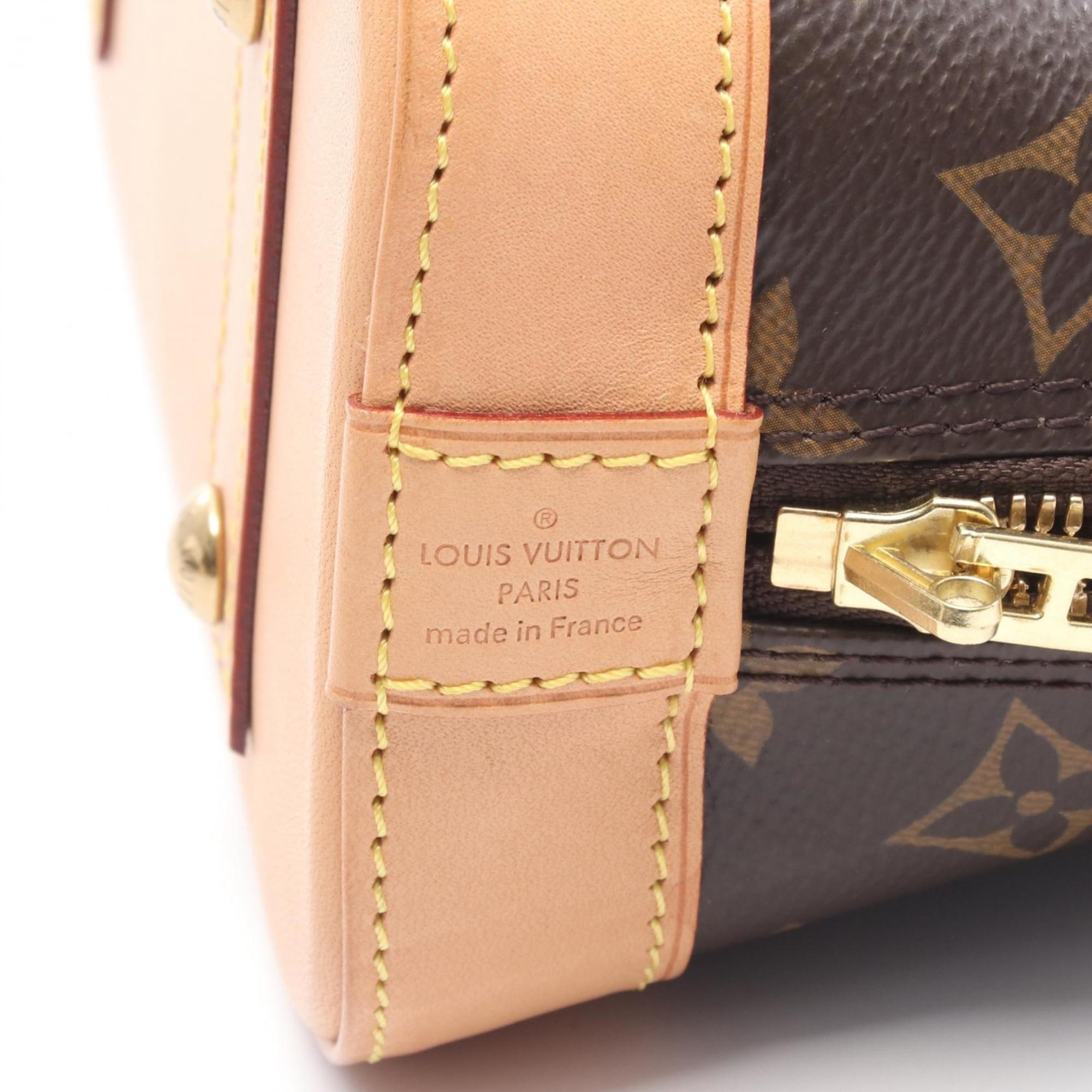 Louis Vuitton Brown Monogram Monogram Leather Handbag (Pre-Owned)