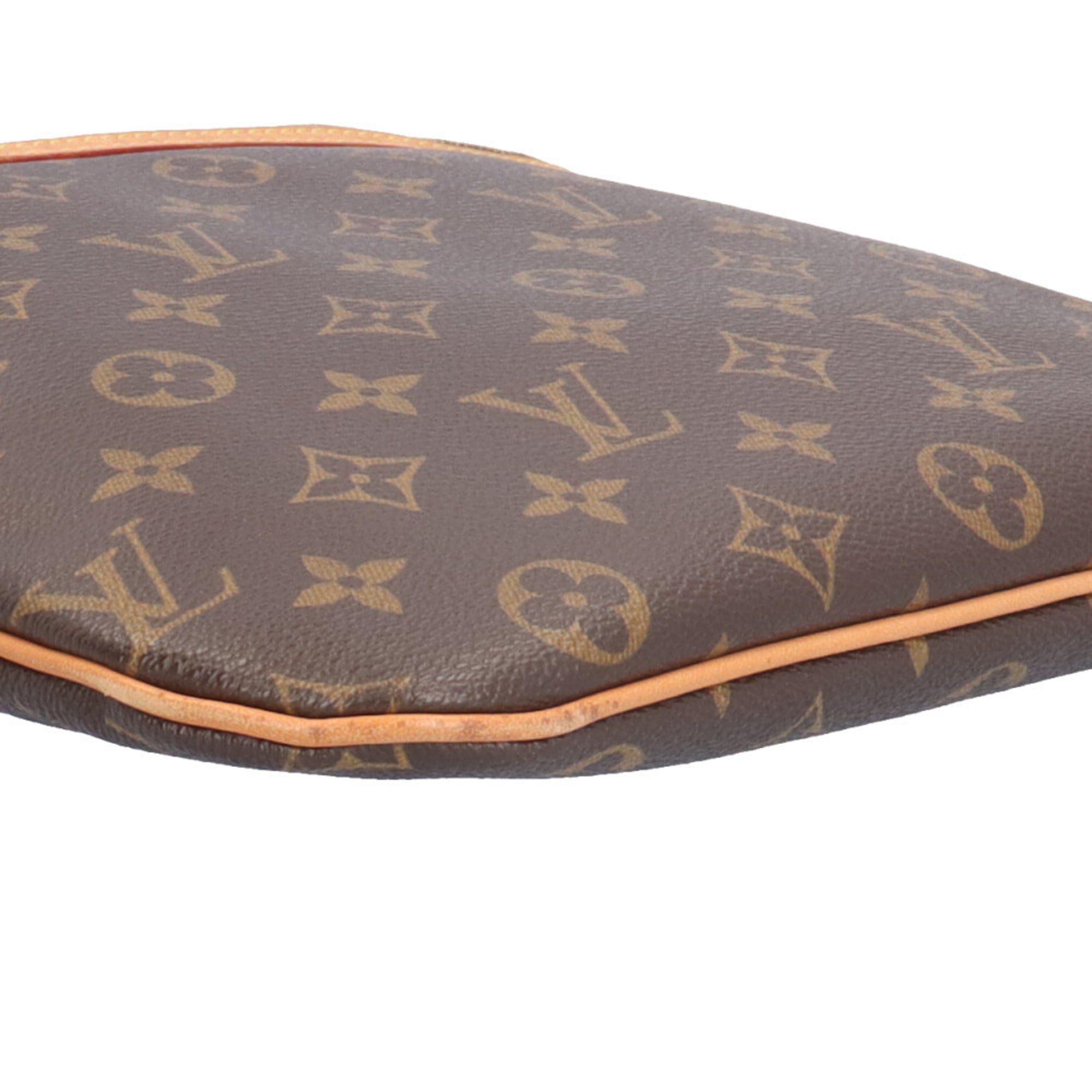 Louis Vuitton Brown Monogram Canvas Shoulder Bag (Pre-Owned)