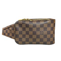 Louis Vuitton Damier Brown Damier Canvas Fanny Pack Shoulder Bag Sling Bag (Pre-Owned)