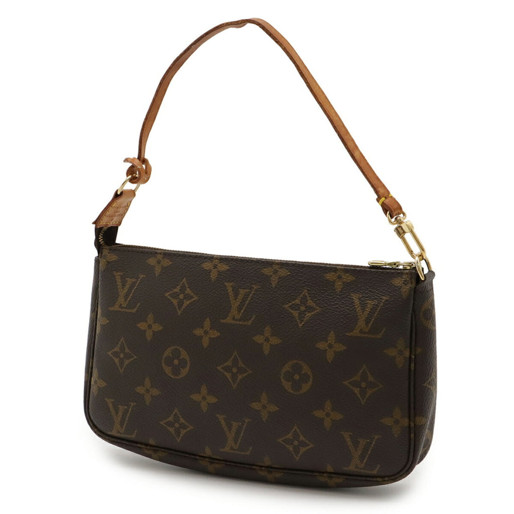 Louis Vuitton Monogram Brown Monogram Handbag Pochette (Pre-Owned)