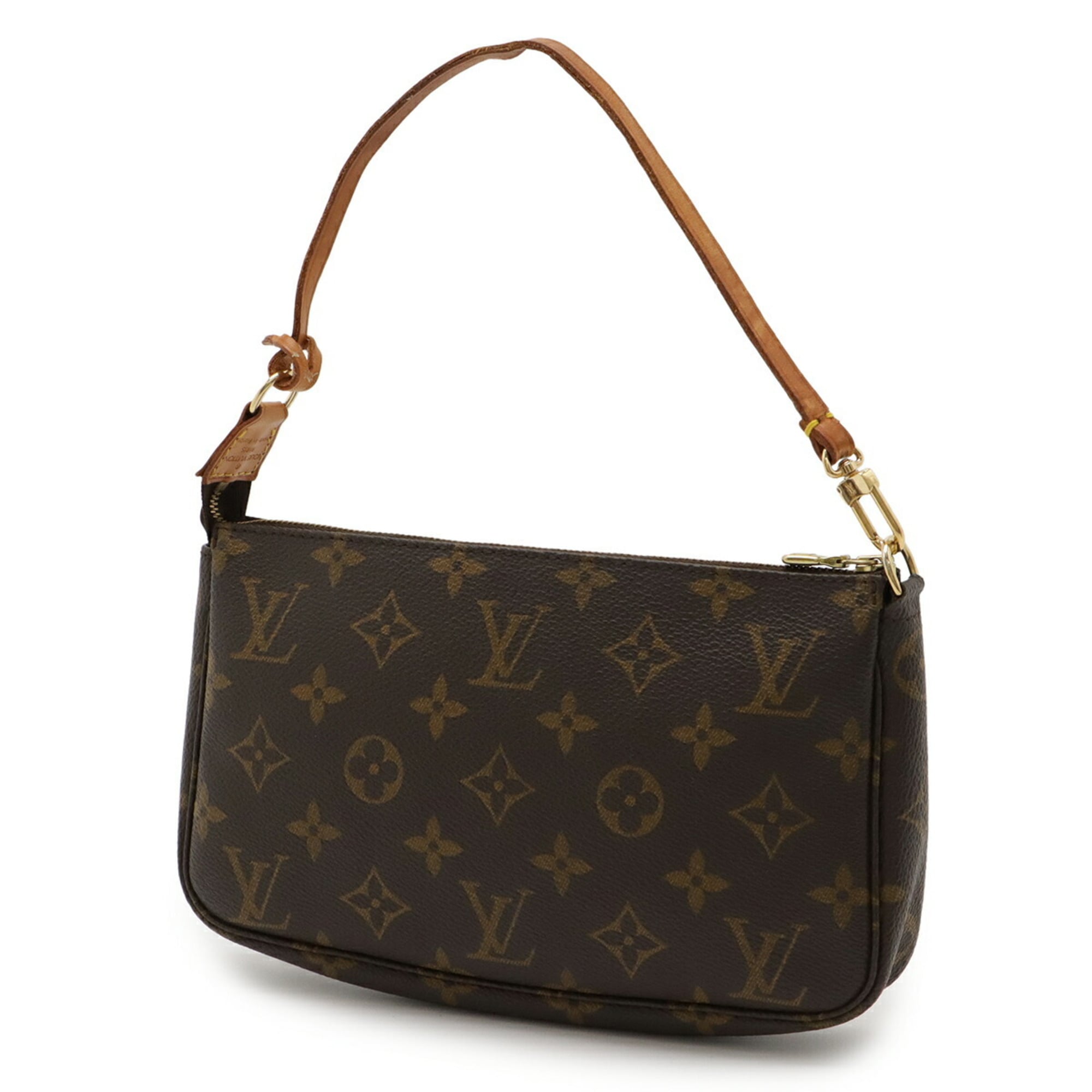 Louis Vuitton Monogram Brown Monogram Handbag Pochette (Pre-Owned)