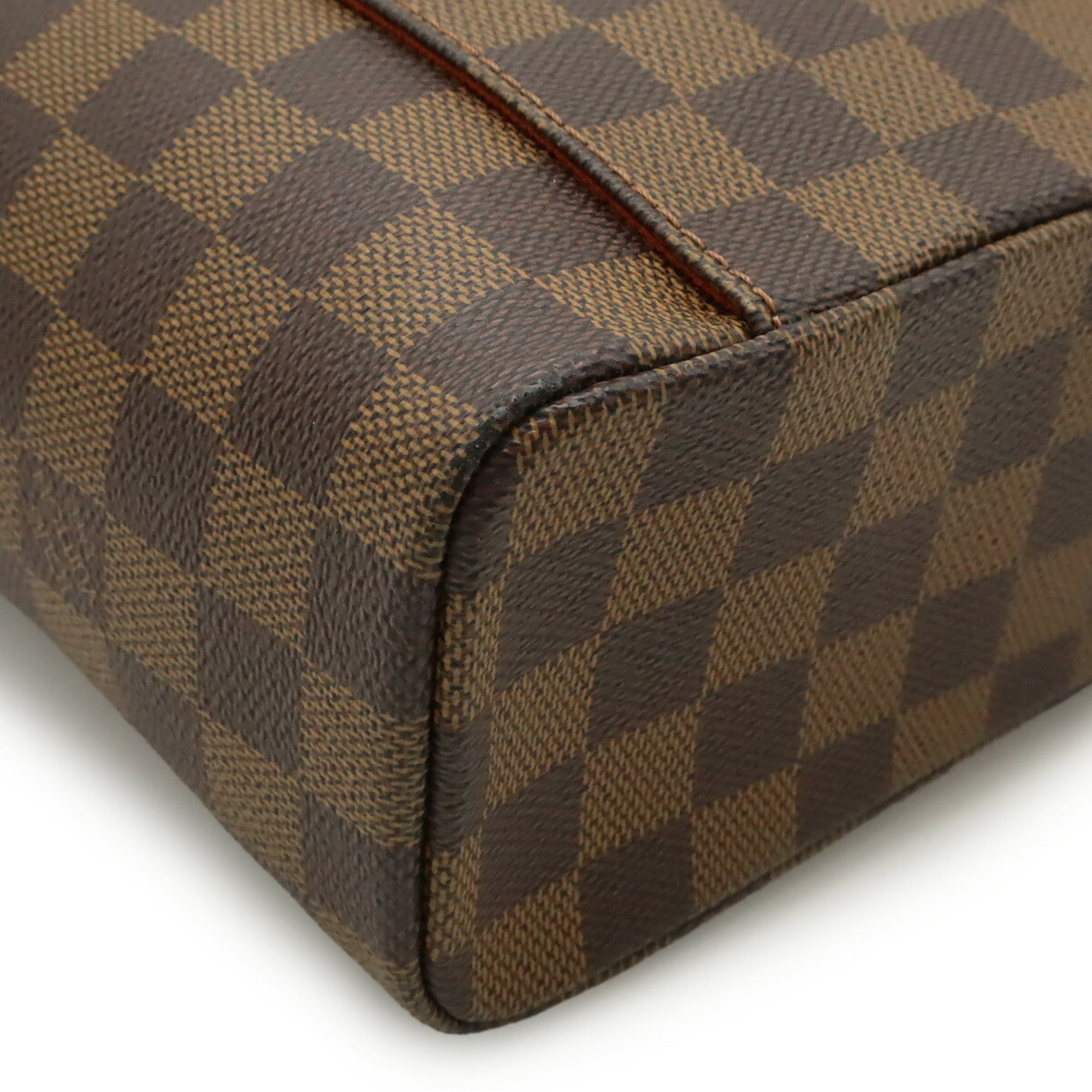 Louis Vuitton Brown Pvc Pochette Shoulder Bag (Pre-Owned)