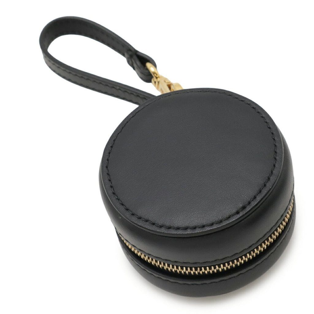 Fendi Beige Black Red Brown Nylon Leather Coin Purse/Coin Case (Pre-Owned)
