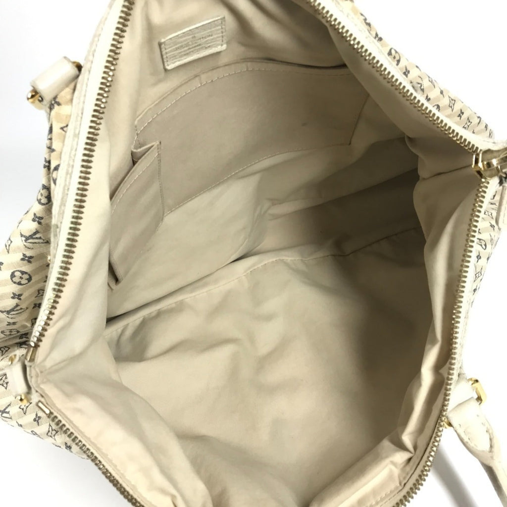 Louis Vuitton Monogram Mini Lin Beige White Monogram Mini Lin Handbag Tote Bag (Pre-Owned)