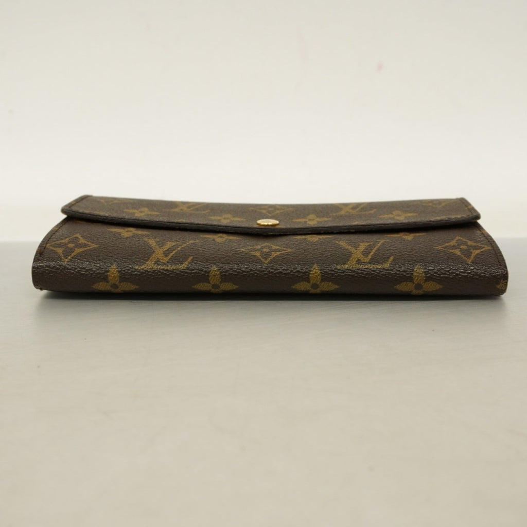 Louis Vuitton Brown Long Wallet (Bi-Fold) (Pre-Owned)