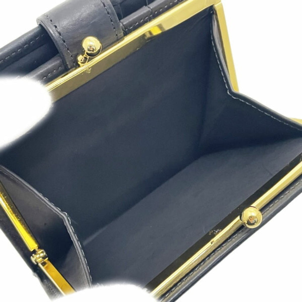 Coach Black Leather Wallet (Bi-Fold) (Pre-Owned)