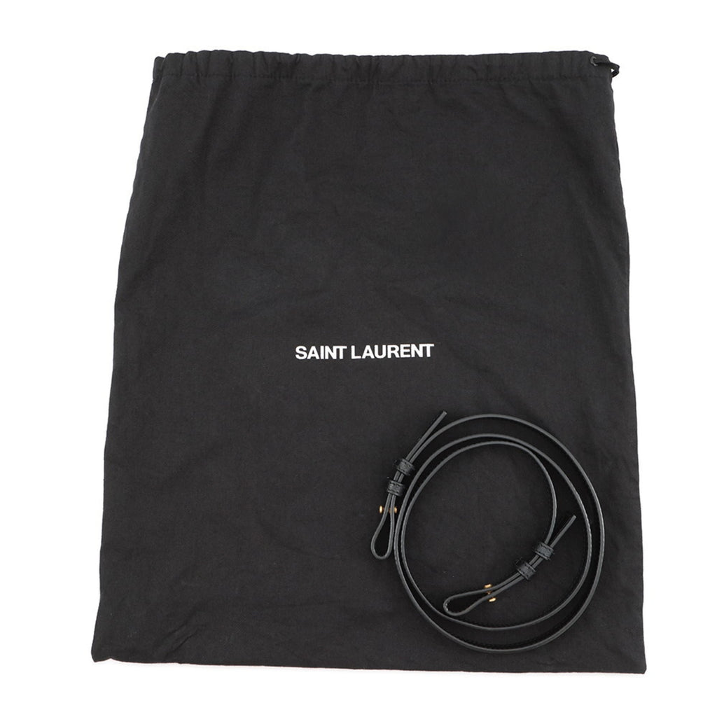 Saint Laurent Black Leather Handbag (Pre-Owned)