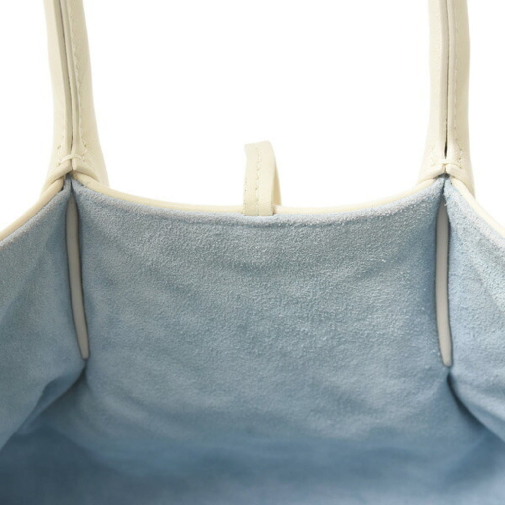 Bottega Veneta Intrecciato Ivory White Intrecciato Shoulder Bag (Pre-Owned)