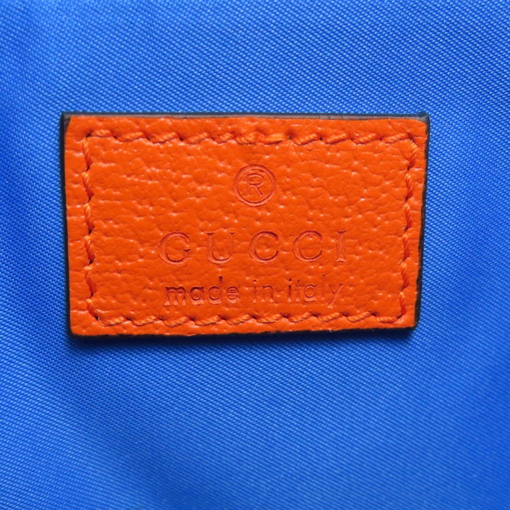 Gucci Blue Nylon Backpack (Pre-Owned)